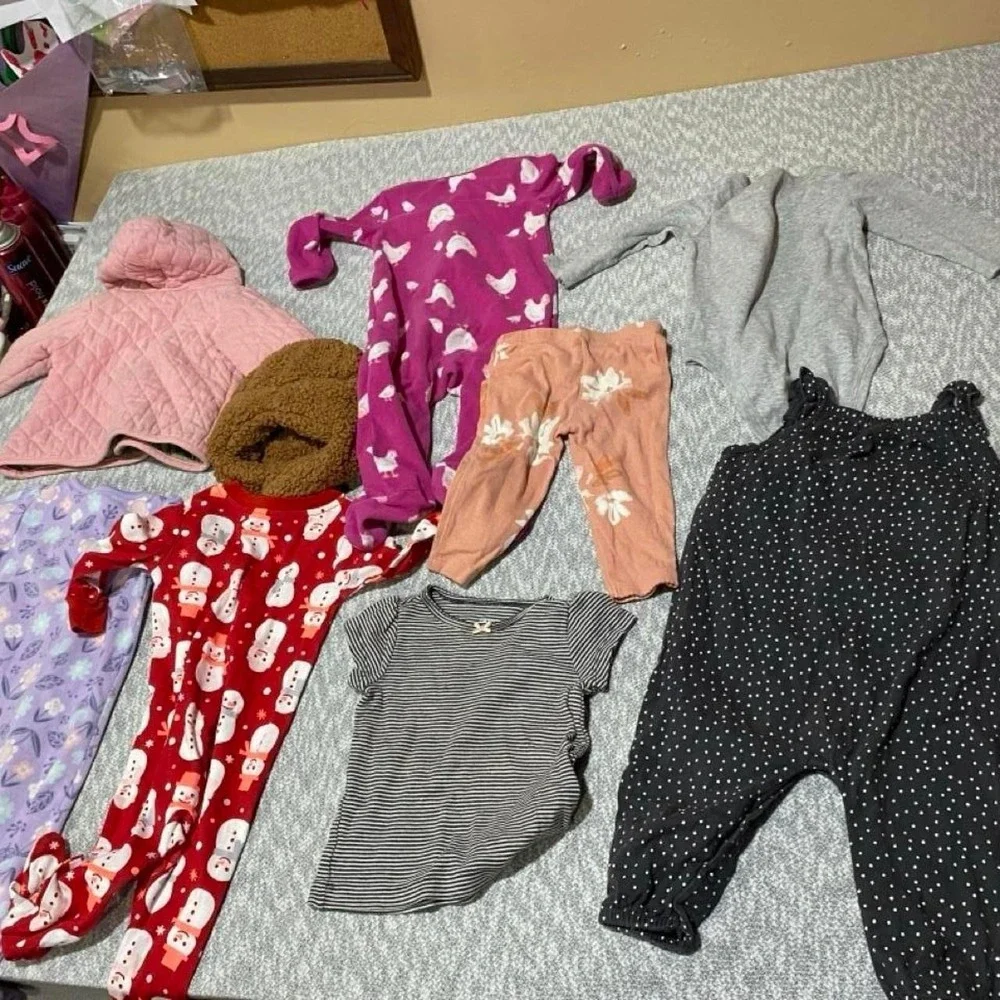 Baby girl bundle 6-9 months. SKU-A958babygirl